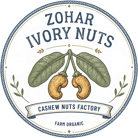 Zohar Ivory Nuts, Cashew Nuts Factory, Farm Organic